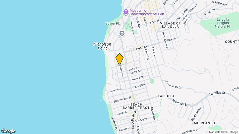 7344 Olivetas Ave Map and Location Details