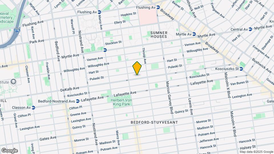 795-799 Dekalb Ave Mapa y Detalles de la Ubicación