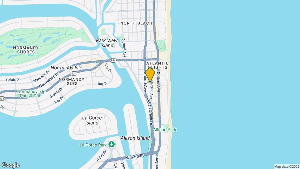 6830 Harding Ave Map and Location Details