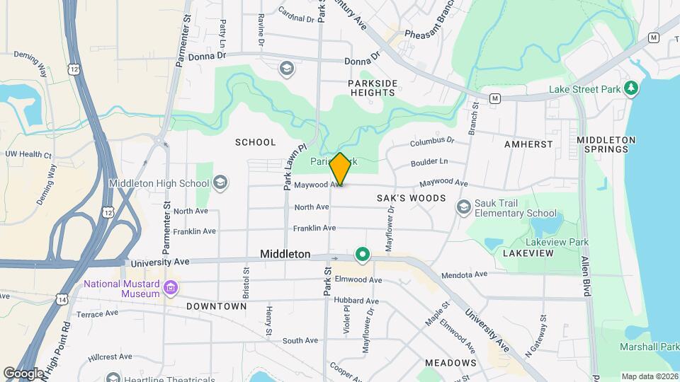 6917 Maywood Ave Map and Location Details