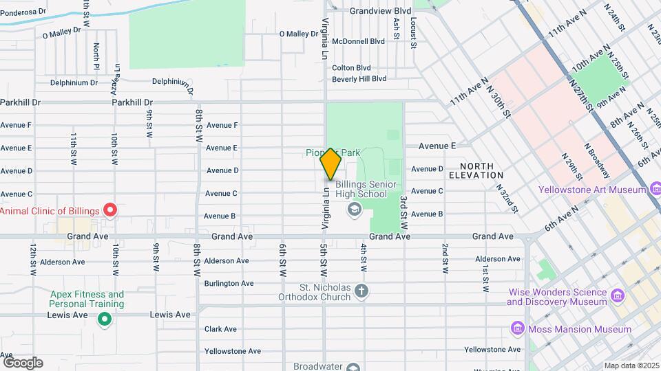 1603 Virginia Ln Map and Location Details