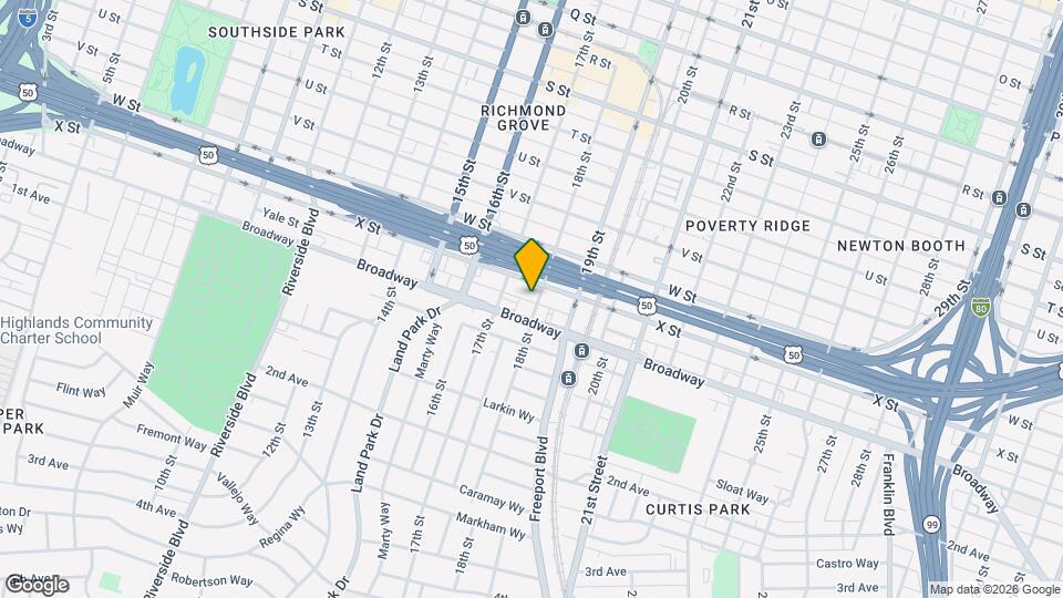 2414 18th St Map and Location Details