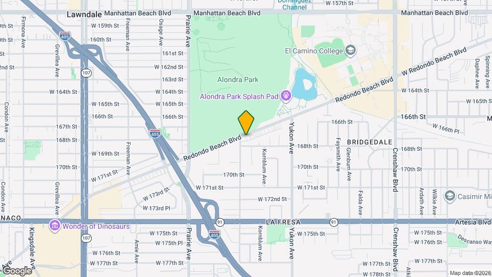 3768 Redondo Beach Blvd, Unit A Map and Location Details