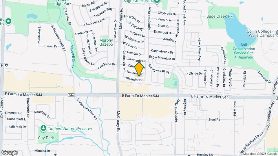 3408 Oleander Dr Map and Location Details