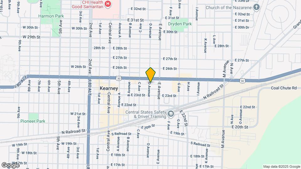 2409 D Ave Map and Location Details