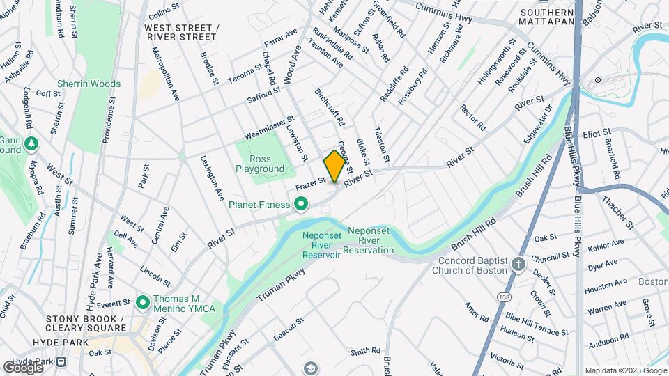 327 Wood Ave, Unit 2 Map and Location Details