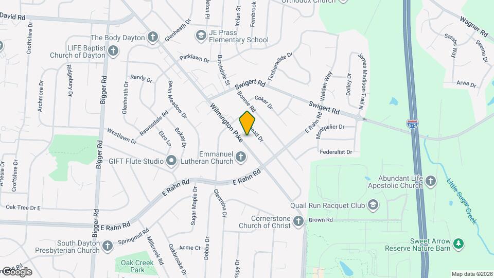 4838 Wilmington Pike Map and Location Details