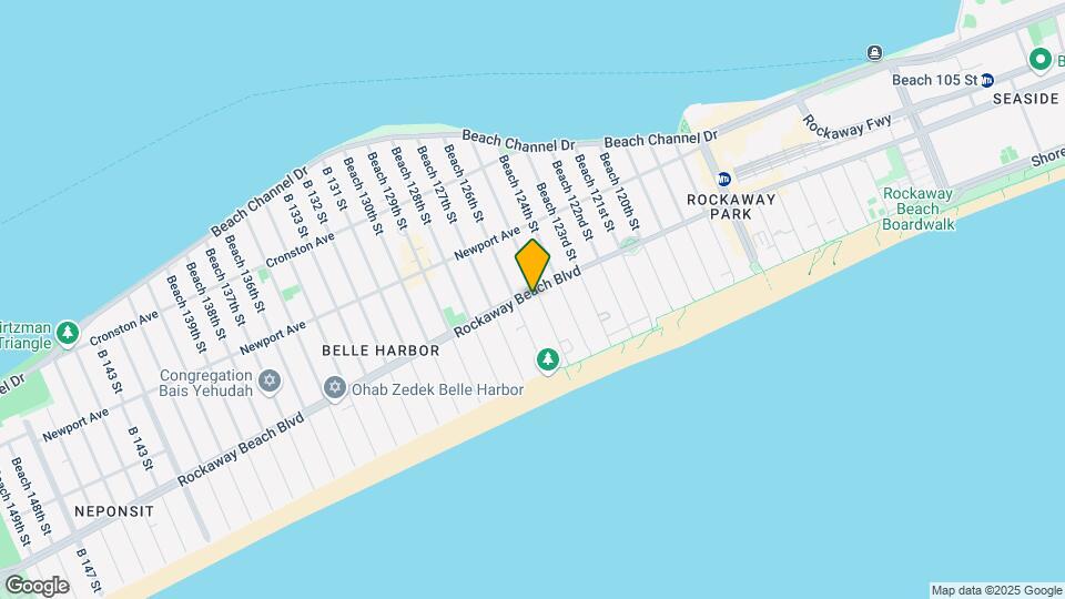 195 Beach 125th St Map and Location Details