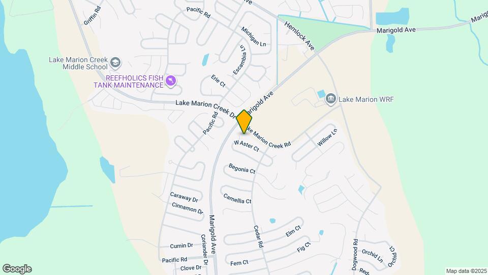 2005 Aster Way Map and Location Details