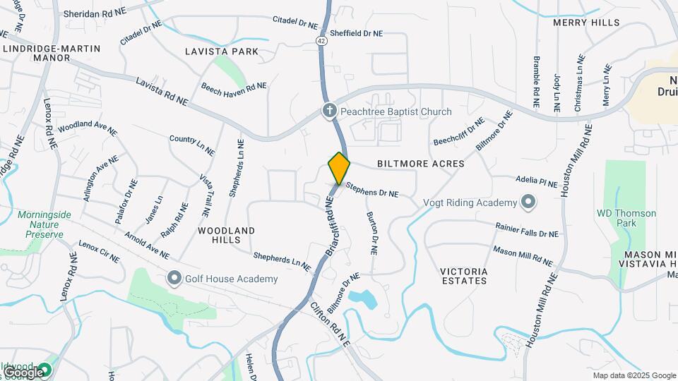 1106 Briar Cove Cir Map and Location Details