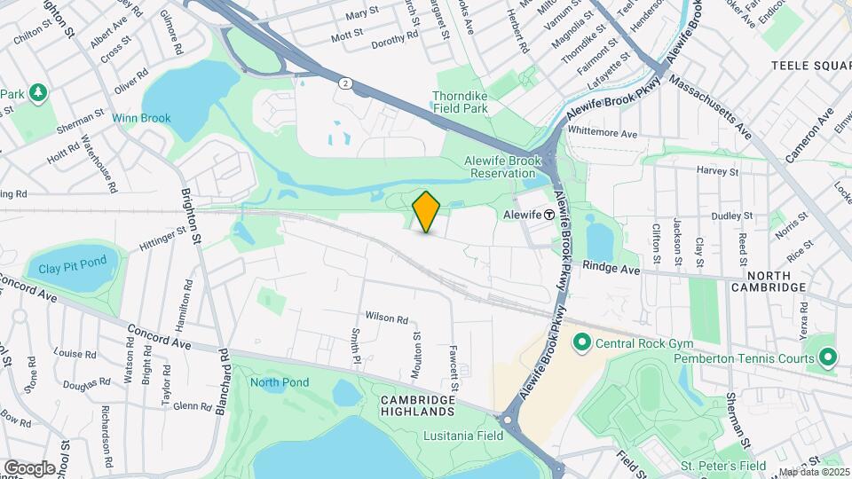 160 Cambridgepark Dr Map and Location Details