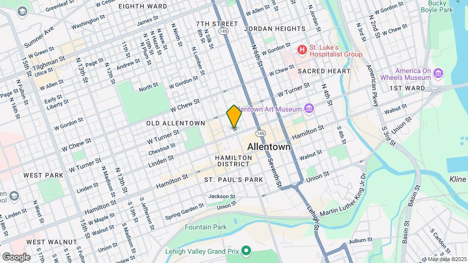 106 N 8th St Mapa y Detalles de la Ubicación