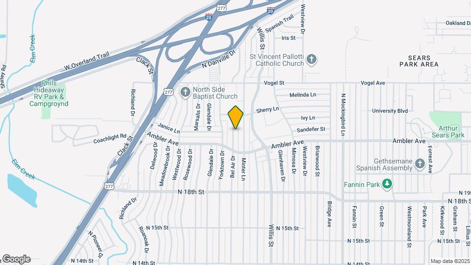 2265 Bel Air Dr Map and Location Details