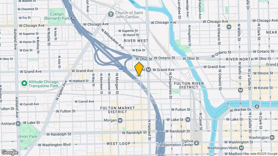 440-446 N Green St Map and Location Details