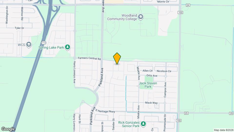 1616 Flores Way Mapa y Detalles de la Ubicación