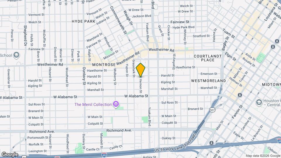 3512 Mt Vernon St Map and Location Details