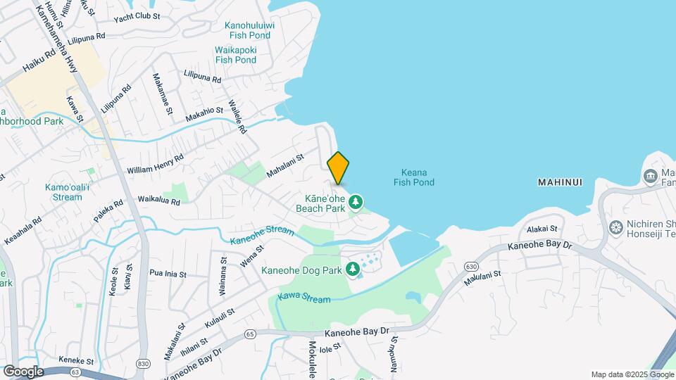 45-075 Waikalua Rd Map and Location Details