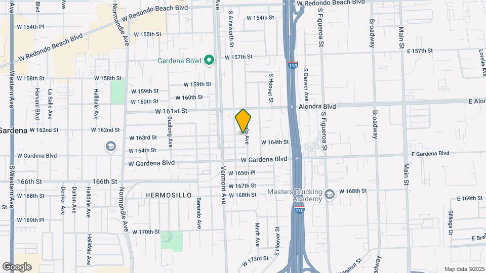 808 W 163rd St Map and Location Details