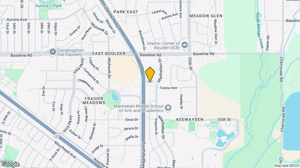 515 Manhattan Dr Map and Location Details
