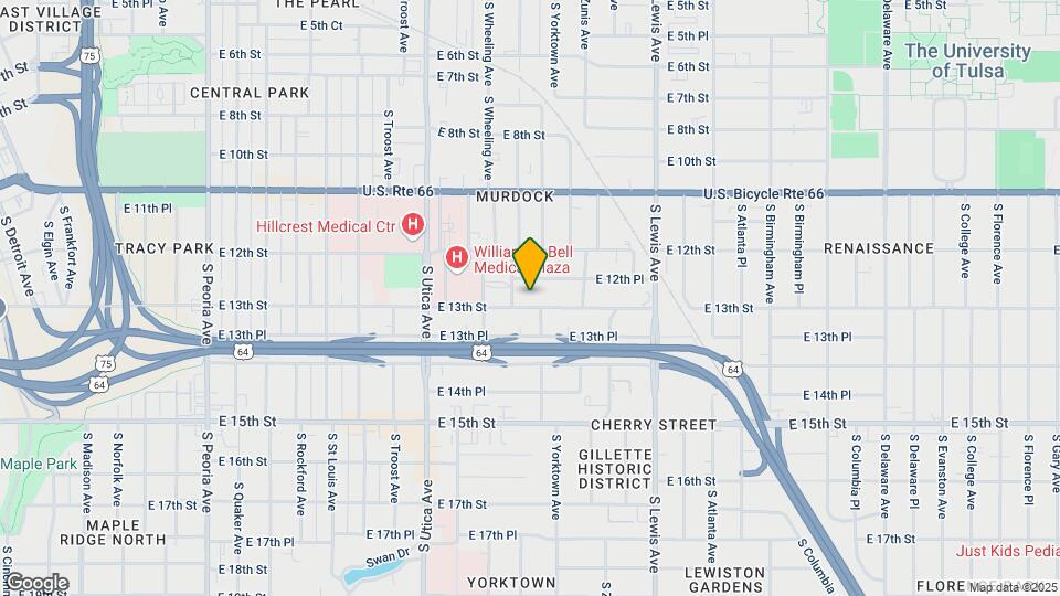 2015 E 13th St Map and Location Details