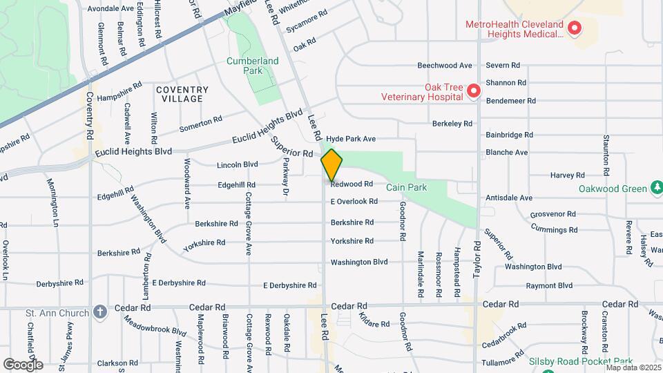 3204 Redwood Rd Map and Location Details