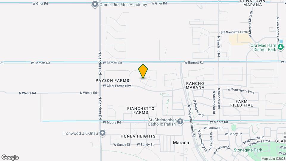 13094 N Honest Endeavor Wy Mapa y Detalles de la Ubicación