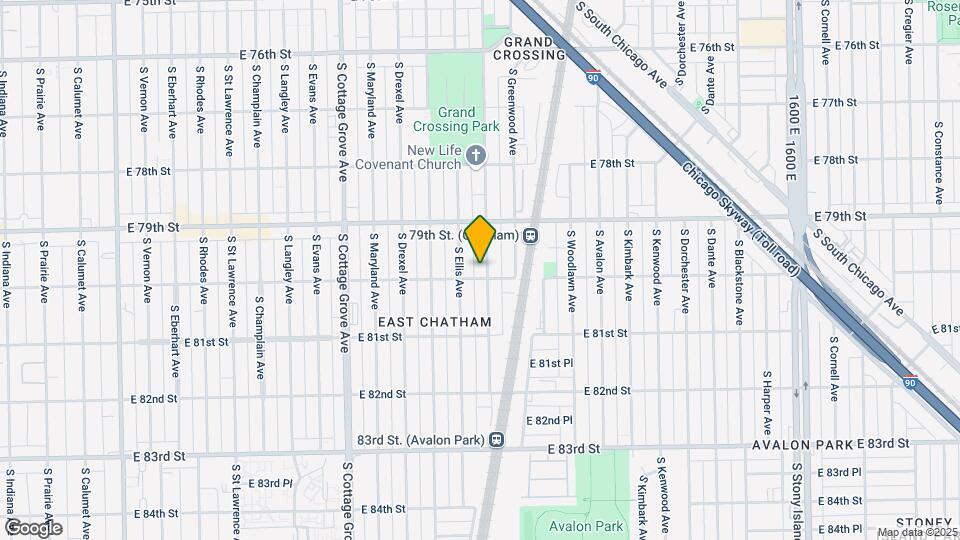7952 S Dobson Ave Map and Location Details