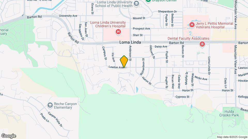 24853 Lawton Ave Map and Location Details