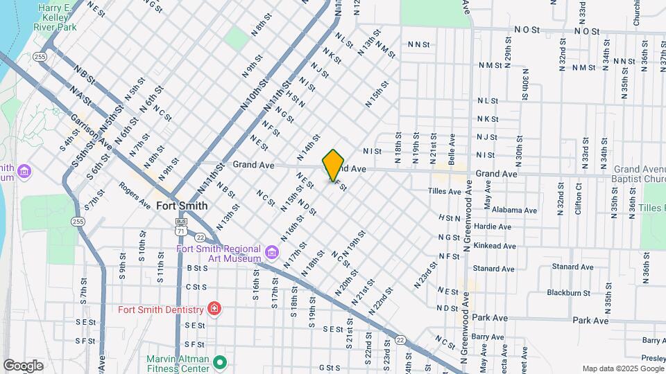 16th Street Apartments Mapa y Detalles de la Ubicación