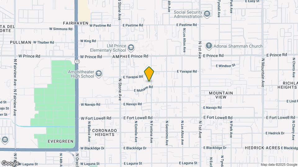 3409 N Fontana Ave Map and Location Details