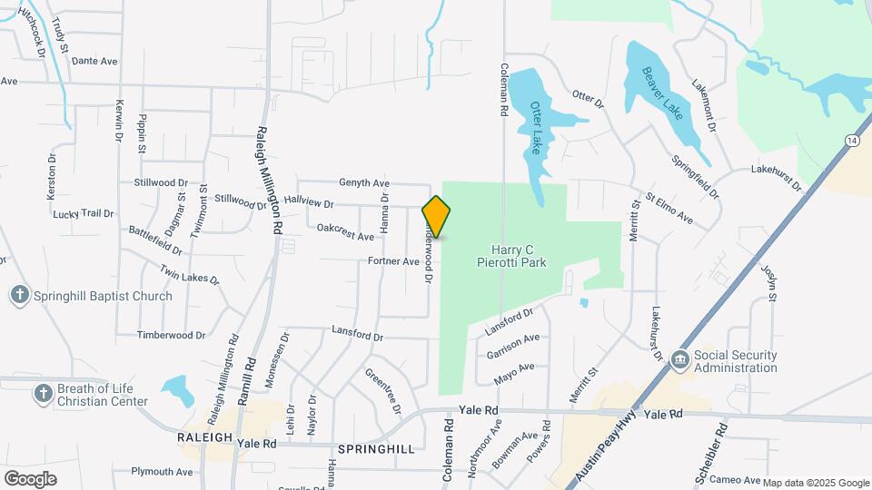 3756 Vanderwood Dr Mapa y Detalles de la Ubicación