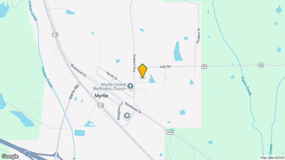 Myrtle Grove Map and Location Details