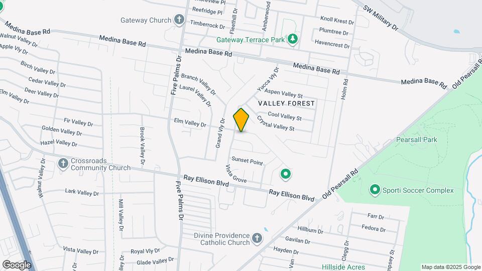 5738 Elm Valley Dr Map and Location Details