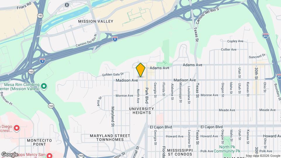 1702-12 Madison Ave Map and Location Details