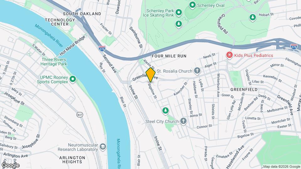 29 Bigelow St Map and Location Details