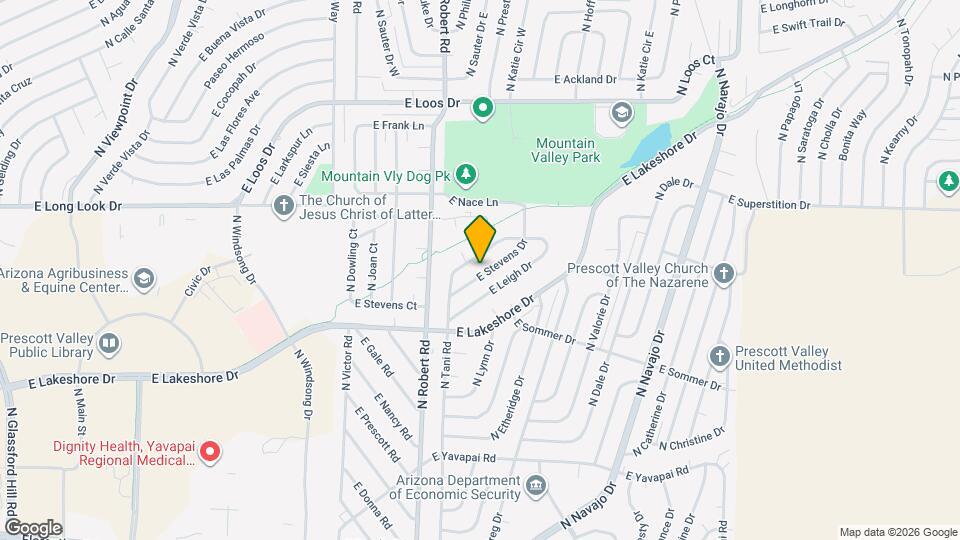 8360 E Stevens Dr Map and Location Details