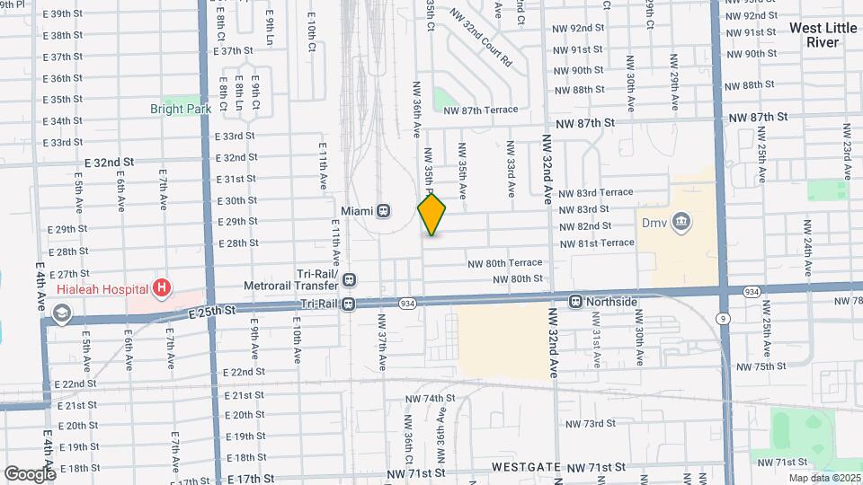 3565 NW 81st Terrace Map and Location Details