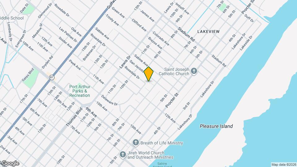 735 Rosedale Dr Map and Location Details