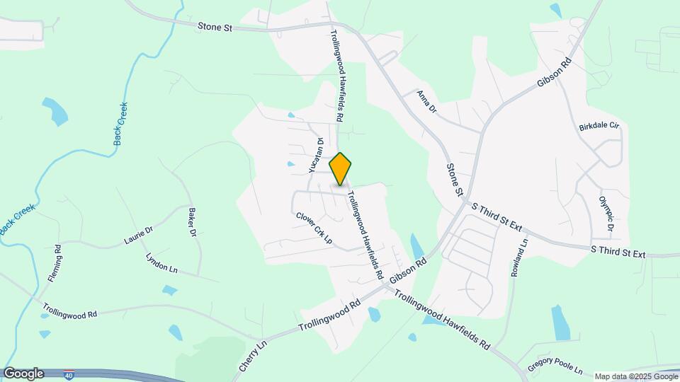 701 Trollingwood Hawfields Rd Mapa y Detalles de la Ubicación
