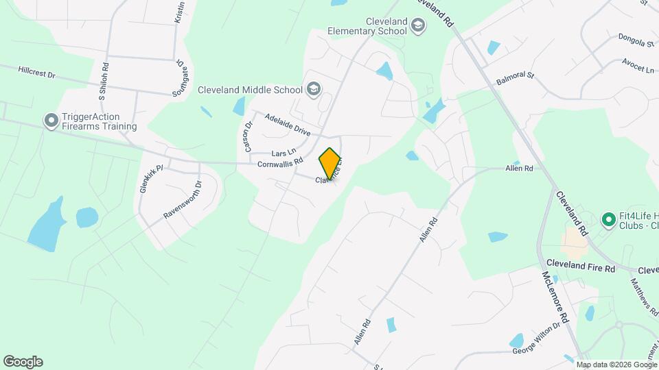 114 Clarence Ln Map and Location Details