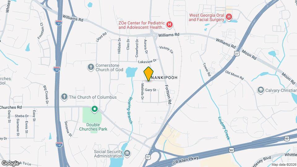 2866 Hobbs Rd Map and Location Details