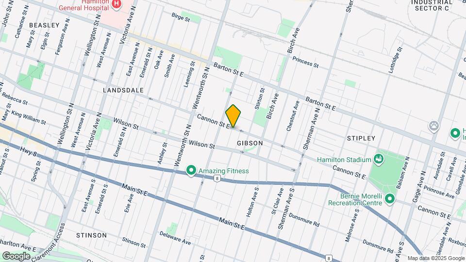 518 Cannon St E Map and Location Details