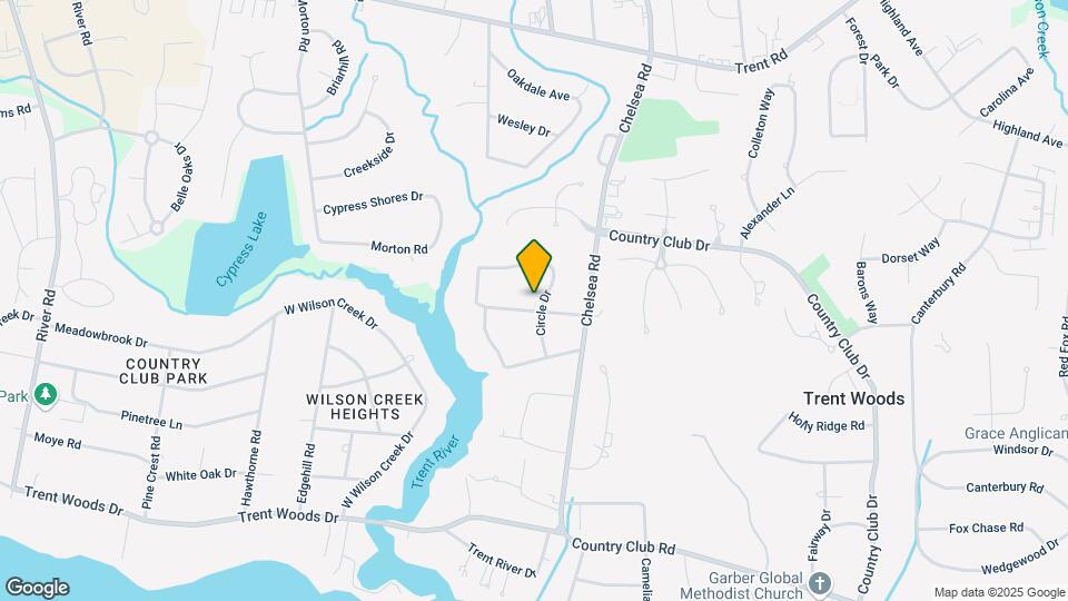 732 Circle Dr Map and Location Details