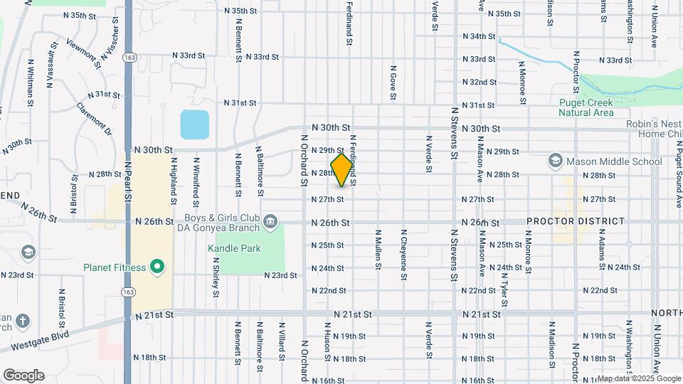 4911 N 27th St Map and Location Details