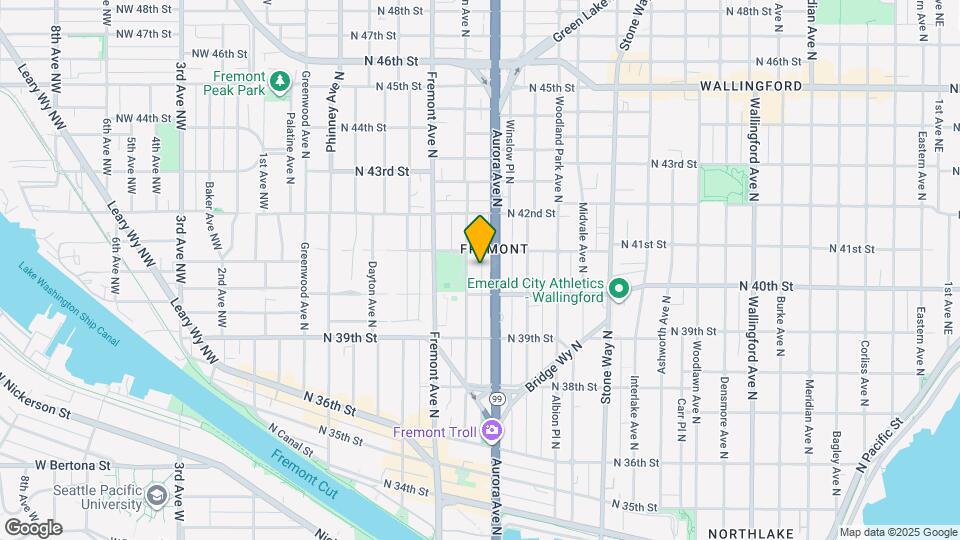 4020 Linden Ave N Map and Location Details