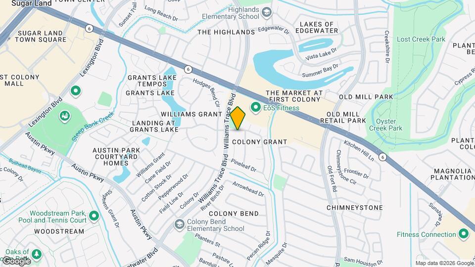 2511 Williams Grant Map and Location Details