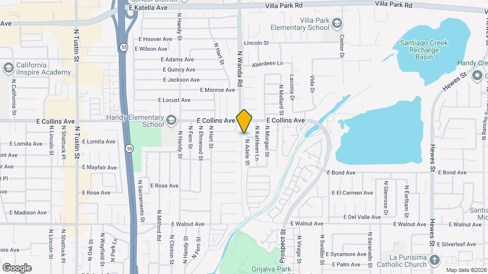 830 N Adele St, Unit # D Mapa y Detalles de la Ubicación