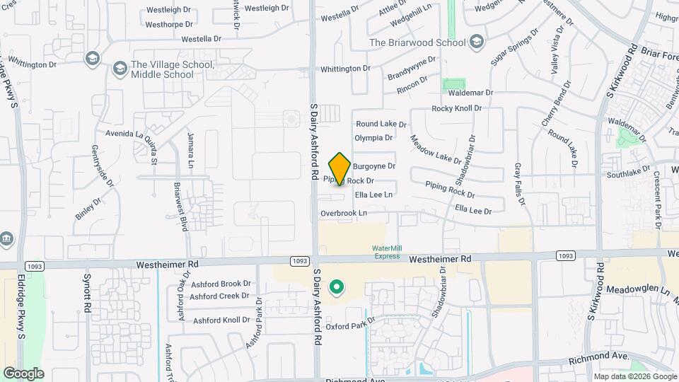 12565 Piping Rock Dr Map and Location Details