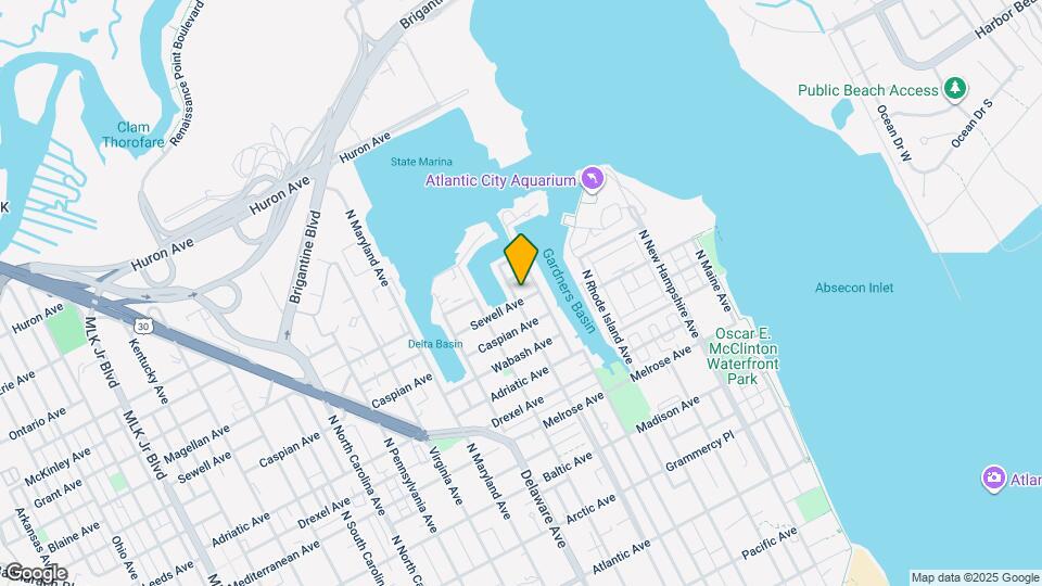 545 N Connecticut Ave Mapa y Detalles de la Ubicación