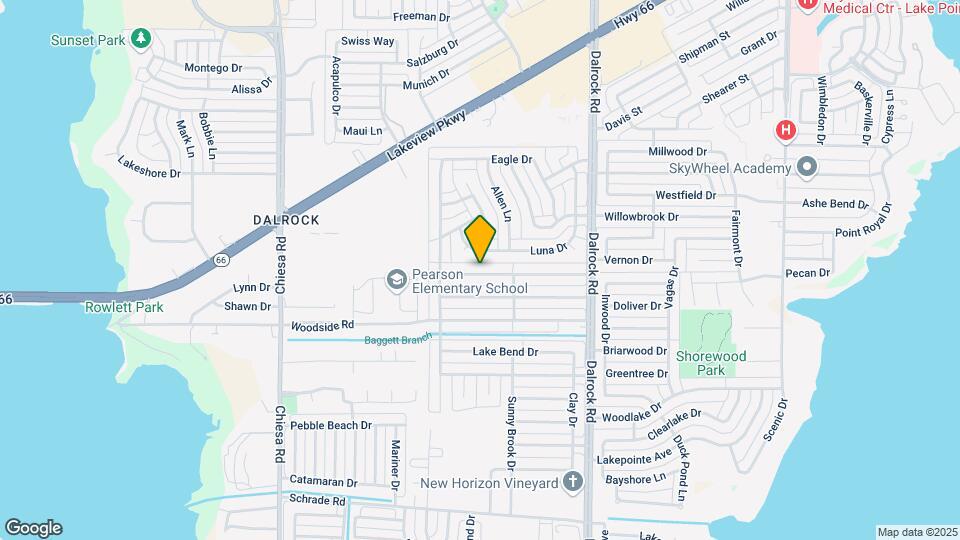 8117 Kensington Dr Mapa y Detalles de la Ubicación